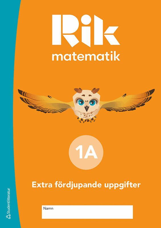 Andreas Ryve Lund, Manuel Tenser, Patrik Gustafsson - Rik matematik 1A Extra fördjupande uppgifter, Häftad