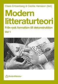 bokomslag Modern Litteraturteori 1: Från Rysk Formalism Till Dekonstruktion