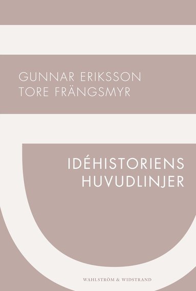 Tore Frängsmyr, Gunnar Eriksson - Idéhistoriens huvudlinjer, Häftad