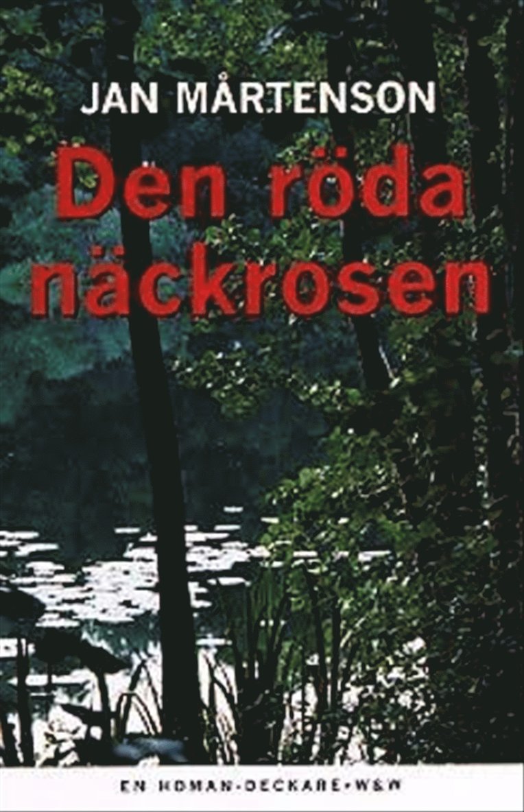 Jan Mårtenson - Den röda näckrosen, Kartonnage