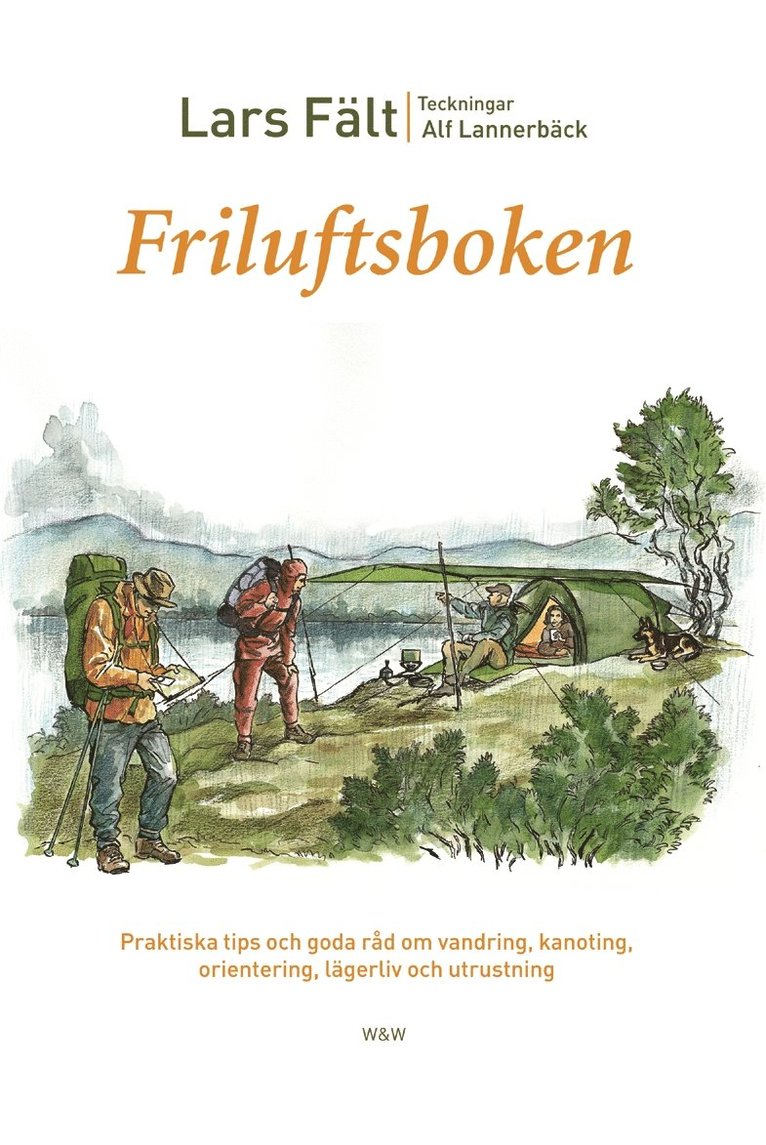 Lars Fält - Friluftsboken, Kartonnage