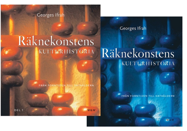 Georges Ifrah - Räknekonstens kulturhistoria : från forntiden till dataåldern. D. 1 och D. 2, Kartonnage