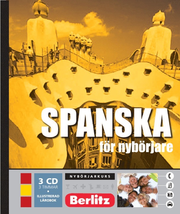 Spanska för nybörjare, språkkurs : Språkkurs med 3 CD