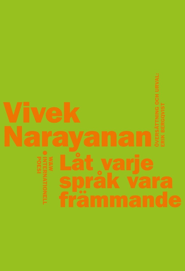 Vivek Narayanan - Låt varje språk vara främmande, Häftad