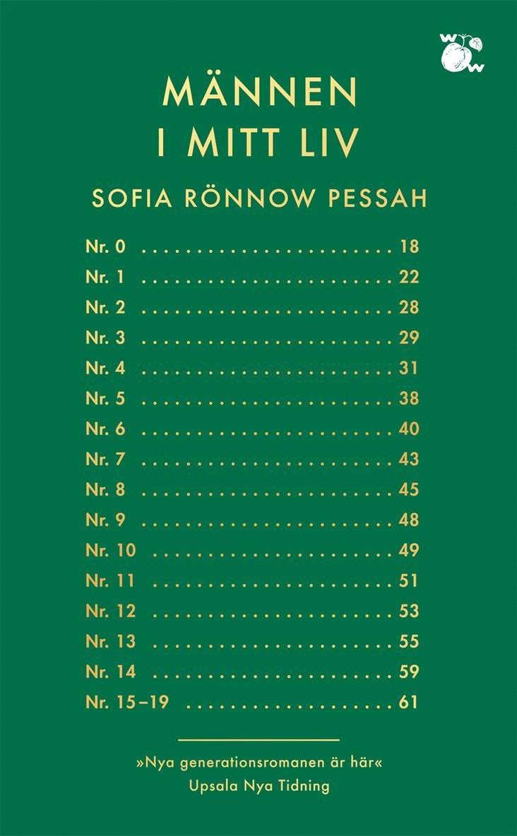 Sofia Rönnow Pessah - Männen i mitt liv, Pocket