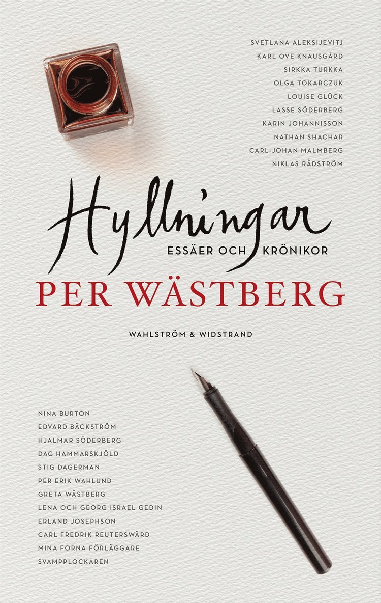 Per Wästberg - Hyllningar, Inbunden