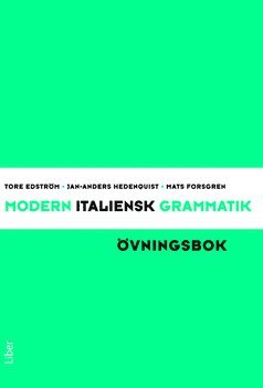 bokomslag Modern italiensk grammatik Övningsbok med Facit