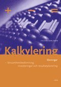 Ingvar Karlsson - Kalkylering Lösningar, Häftad