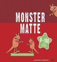 bokomslag Monstermatte Addition och subtraktion 0-100 utan växling 5-p