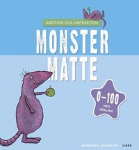 bokomslag Monstermatte Addition och subtraktion 0-100 med växling 5-p