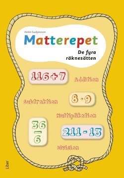 Helén Gudjonsson - Matterepet De fyra räknesätten, Häftad