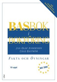 bokomslag BASbok i bokföring BAS2000 Fakta&Övn