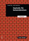 bokomslag Statistik för beteendevetare : faktabok