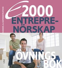bokomslag E2000 Entreprenörskap Övningsbok Handels- och administrationsprogrammet