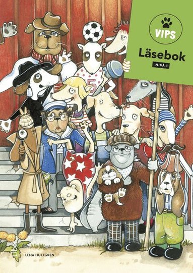 Lena Hultgren - Vips Läsebok 1, Häftad