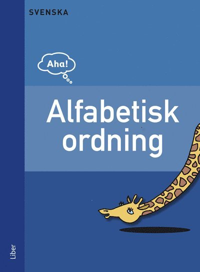Aha Svenska Alfabetisk ordning 1