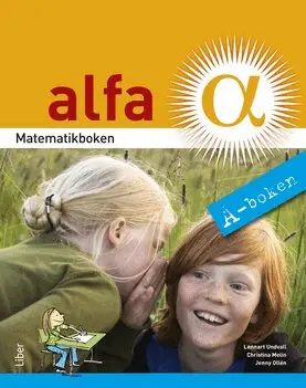 Lennart Undvall, Christina Melin, Jenny Ollén - Matematikboken Alfa A, Häftad