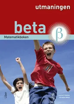 Lennart Undvall, Christina Melin, Jenny Ollén - Matematikboken Beta Utmaningen, Häftad