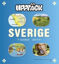 bokomslag Upptäck Sverige Geografi Grundbok