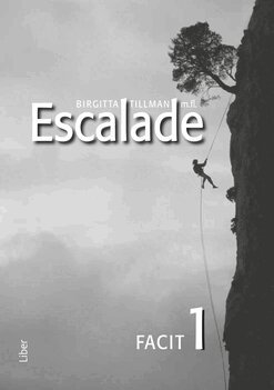 Birgitta Tillman, Sylvia Martin, Marie Pettersson, Ewa Sandberg, Matts Winblad, Véronique Lönnerblad - Escalade 1 Facit, Häftad