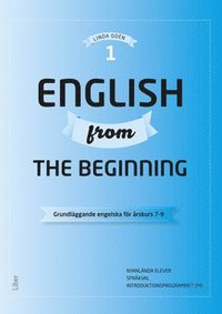 bokomslag English from the Beginning 1 - Grundläggande engelska för årskurs 7-9
