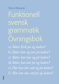 bokomslag Funktionell svensk grammatik Övningsbok