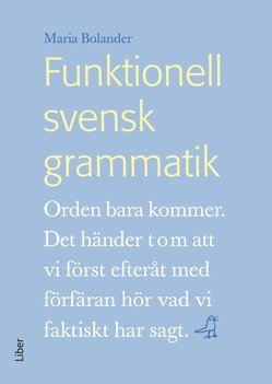 Funktionell svensk grammatik 1