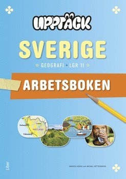 bokomslag Upptäck Sverige Geografi Arbetsbok