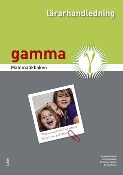 bokomslag Matematikboken Gamma Lärarhandledning