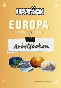 bokomslag Upptäck Europa Geografi Arbetsbok