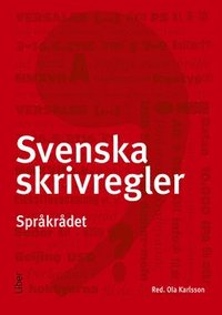 bokomslag Svenska skrivregler