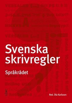 bokomslag Svenska skrivregler