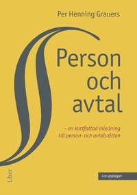 bokomslag Person och avtal : en kortfattad inledning till person- och avtalsrätten