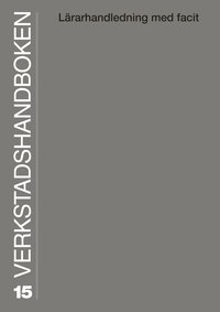 bokomslag Verkstadshandboken lärarhandledning