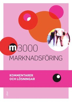 bokomslag M3000 Marknadsföring Kommentarer och lösningar