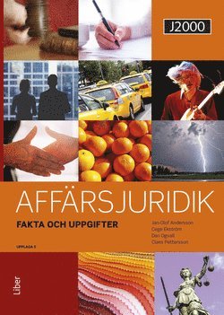 bokomslag J2000 Affärsjuridik Fakta & uppgifter