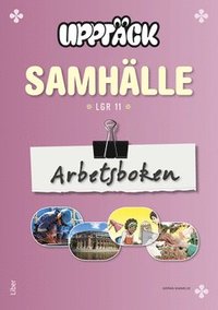 bokomslag Upptäck Samhälle Arbetsbok