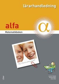 bokomslag Matematikboken Alfa Lärarhandledning