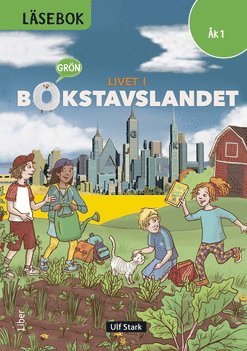 bokomslag Livet i Bokstavslandet Läsebok åk 1 nivå grön