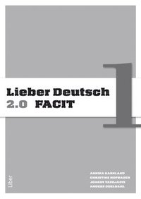 bokomslag Lieber Deutsch 1 2.0 Facit