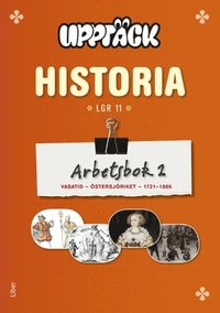 bokomslag Upptäck Historia Arbetsbok 2