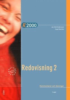 bokomslag R2000 Redovisning 2 Kommentarer och lösningar