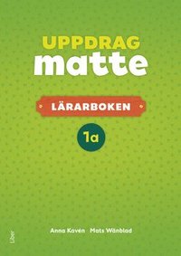 bokomslag Uppdrag Matte 1A Lärarbok