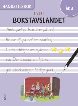 bokomslag Livet i Bokstavslandet Handstilsbok åk 3