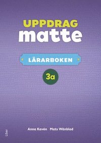 bokomslag Uppdrag Matte 3A Lärarbok