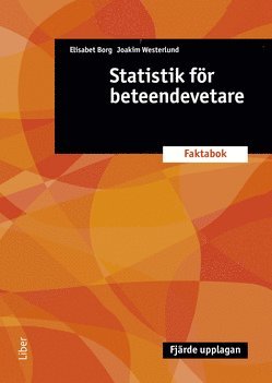 bokomslag Statistik för beteendevetare