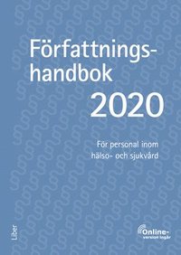 bokomslag Författningshandbok 2020, bok med onlinetjänst