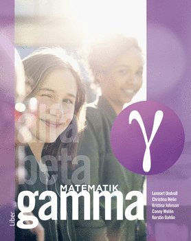 bokomslag Matematik Gamma Grundbok