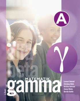 bokomslag Matematik Gamma A-boken