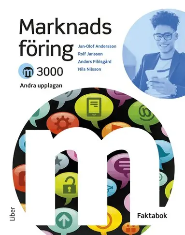 Rolf Jansson, Jan-Olof Andersson, Anders Pihlsgård, Nils Nilsson - M3000 Marknadsföring Faktabok, Häftad